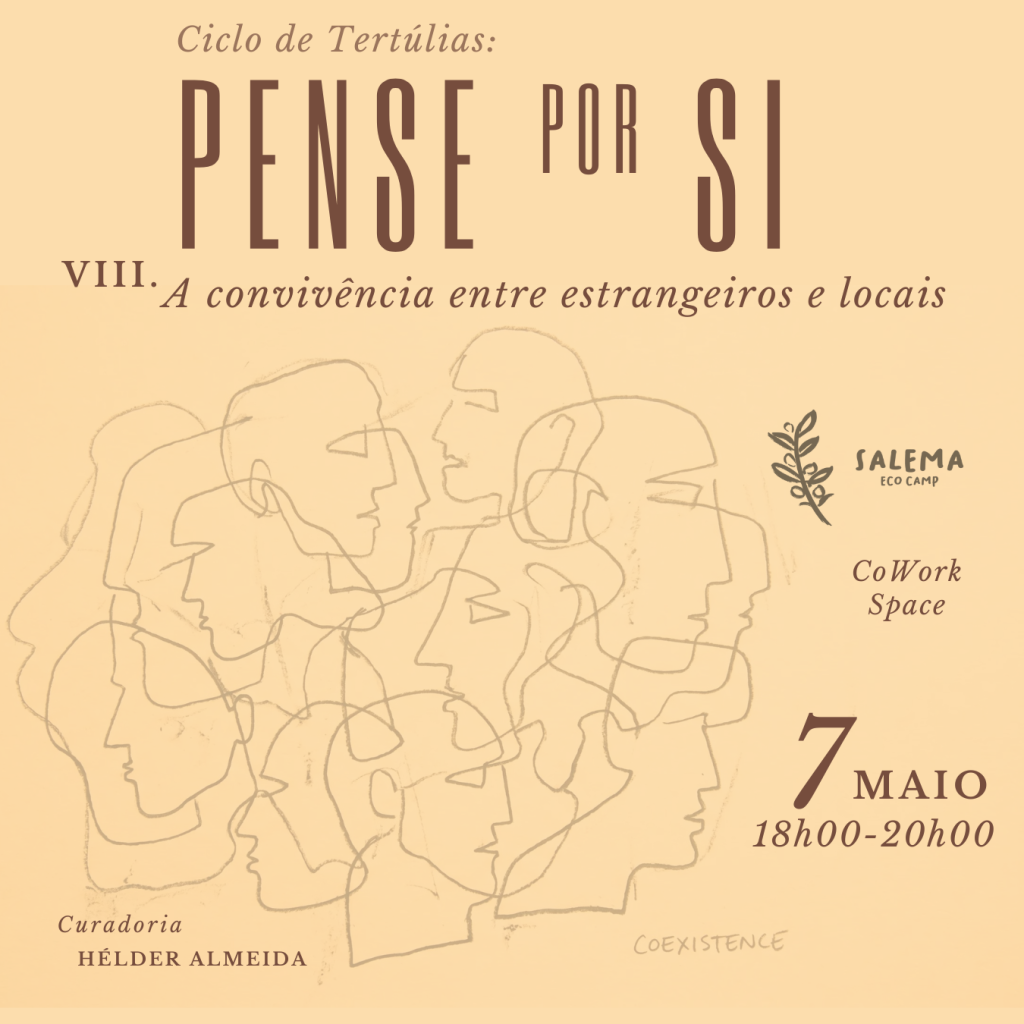 Imagem de destaque do evento CICLO DE TERTÚLIAS | Pense por si