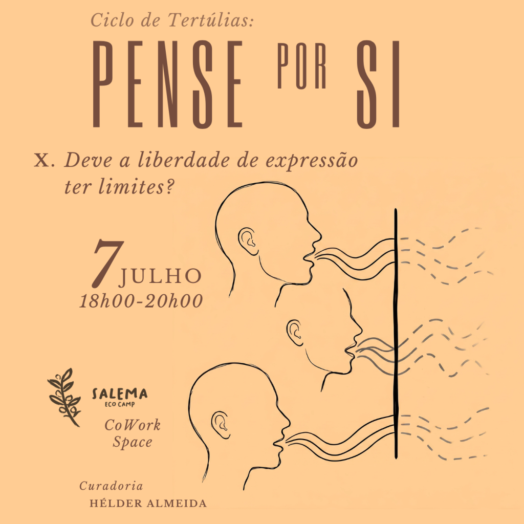 Imagem de destaque do evento CICLO DE TERTÚLIAS | Pense por si